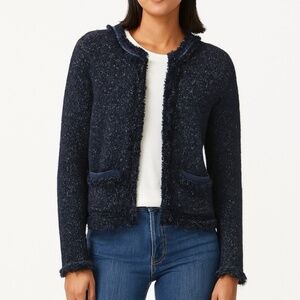 Express Fringed Cardigan Sweater Jacket